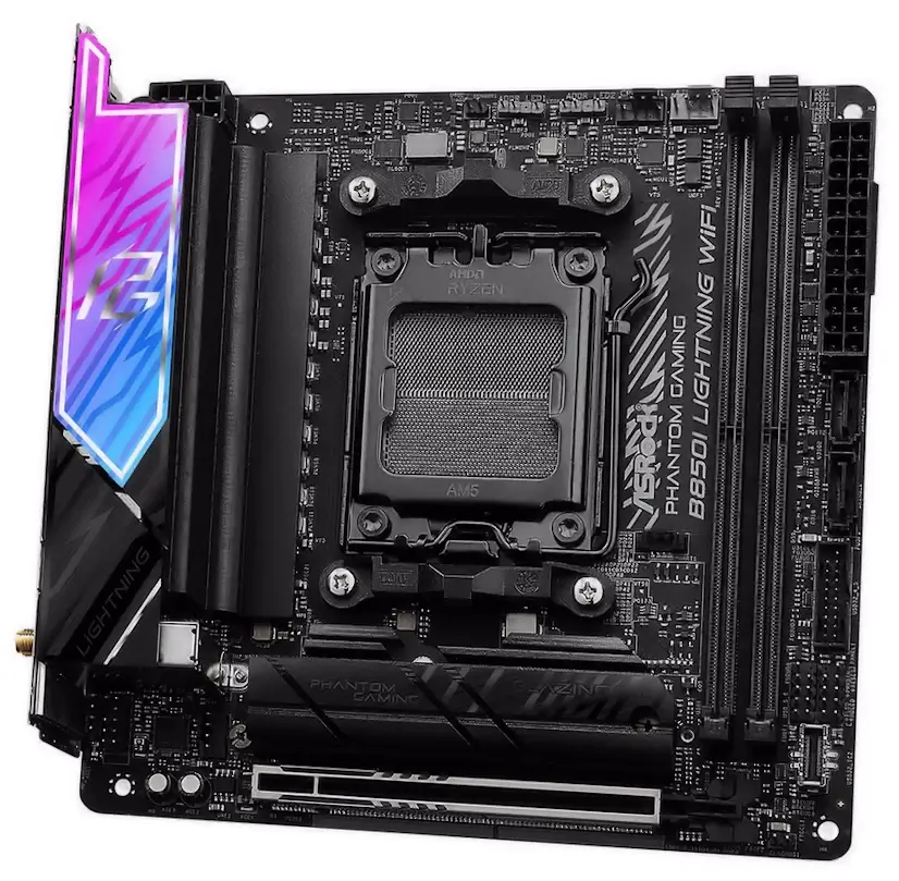 Montaje Placa Base ASRock B850I Lightning WIFI Caraquiz Uceda Guadalajara Caraquiz Uceda Guadalajara PC - Montaje Placa Base ASRock B850I Lightning WIFI Caraquiz Uceda Guadalajara